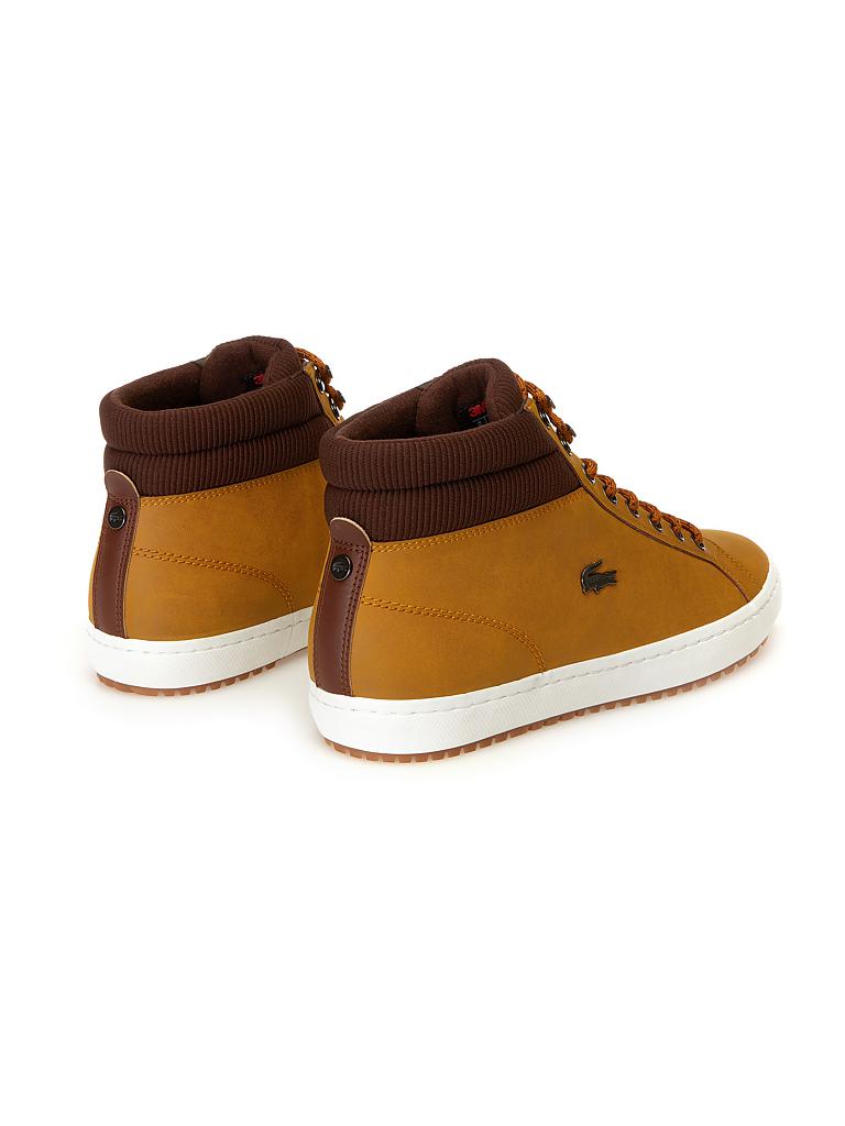 LACOSTE Herren Schuh Straightset Insulac Mid braun